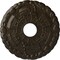 Ekena Millwork Kendall Train Station Medallion (Canopies up to 3 7/8"), 18 1/2"OD x 3 7/8"ID x 1"P, Stone Hearth CM18KDSHC - alternate 1